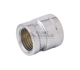 Муфта переходная резьбовая хромированная 3/8"x1/2"